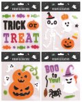 Halloween Character Gel Window Stickers