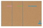 Silvine Recycled Kraft A4 Twinwire Notebook 80Gsm 120 Pages