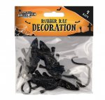 Rubber Rat Decorations 4 Pack