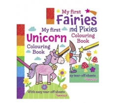 My First Unicorn & Fairies Colouring Book 24cm X 17cm