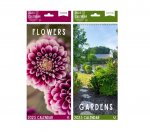 2025 Slim Postal Calendar Flowers & Gardens