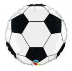 Qualatex 09" Round Soccer Ball Balloon