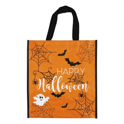 Happy Halloween PP Woven Treat Bag