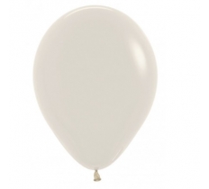 Sempertex 12" Pastel Dusk Cream Latex Balloons 50 Pack