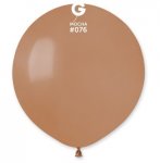 Gemar 19" Pack Of 25 Latex Balloons Mocha #076