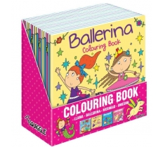 Girls Colouring Books ( Zero Vat )