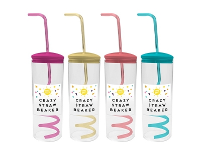 Crazy Straw Beaker