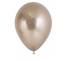 Sempertex 12" Reflex Champagne Latex Balloons 50 Pack