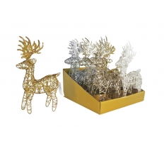 Glitter Wire Reindeer