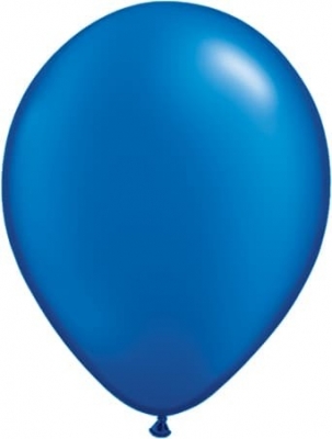 Round Qualatex 5" Sapphire Blue Latex Balloons 100 Pack