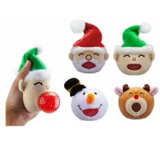 Pbj's Plush Ball Jelly Christmas 8cm 4 Assorted