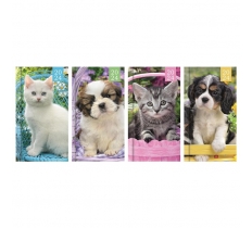 2025 Diary Slim WTV Photo Kitten & Puppy