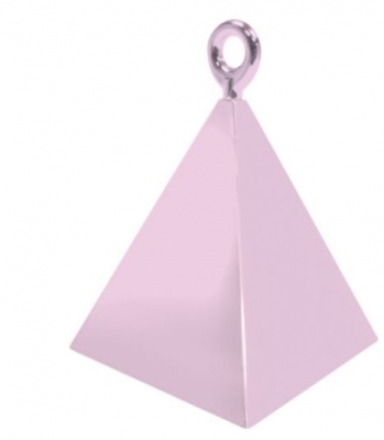 QUALATEX PYRAMID BALLOON WEIGHT PEARL PINK