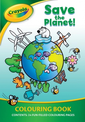 Crayola Save The Planet Colouring Book ( Zero Vat )