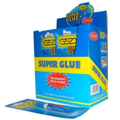 Gsd Super Glue 3G X 24 Pack ( 29p Each )