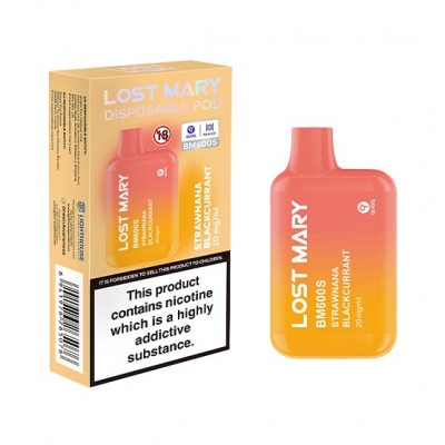 Lost Mary BM600S Vape Strawnana Blackcurrant