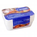 Microwave Food Containers With Lids 5 Pack