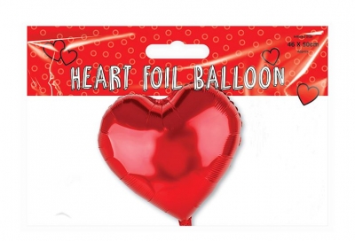 Valentines Day Heart Foil Balloon