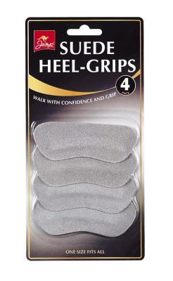 Suede Heel Grips 4 Pack