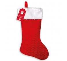 Deluxe Christmas Velvet Stocking 50cm x 21cm