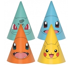 Pokemon Cone Hats 6 Pack