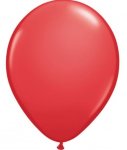 Qualatex 11" Red Latex Balloon 100 Pack