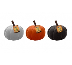 Halloween Velvet Plush Pumpkin 16cm