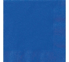 Royal Blue Paper Napkins 20 Pack