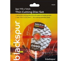 Thin Cutting Disc Set 115 x 1.0 x 22.2mm 2 Pack