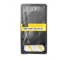 Mini Paint Roller Set 3pk