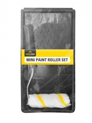 Mini Paint Roller Set 3pk