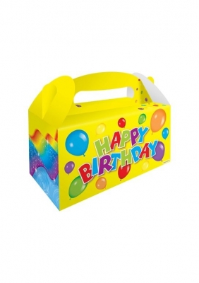 Lunch Box Happy Birthday 22.5 X 9.5 X 12cm