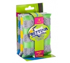 Bettina 3Pc Non Scratch Scouring Wizard