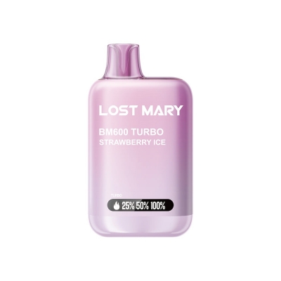 Lost Mary BM600 TURBO Vape Strawberry Ice