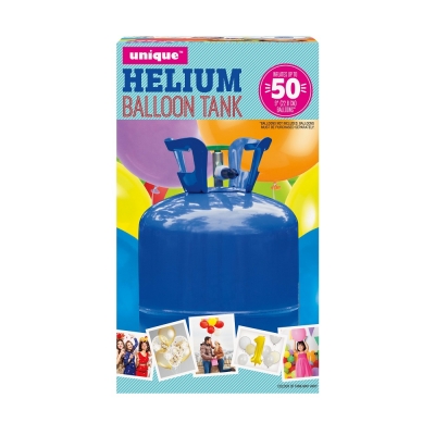 Unique Party Helium Balloon Tank ( 50 Balloons Approx )