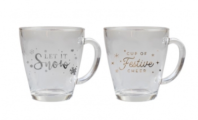 Christmas Mulled Wine Glass Mug