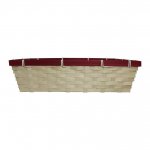 Christmas Natural Hamper Basket 29 x 42 x 10.5cm