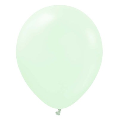 Kalisan 12" Standard Macaron Pale Green Balloons 100pc