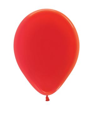 Crystal Solid 12" Red 315 Latex Balloons 30cm - 50 Pack