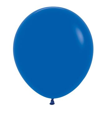 Fashion Colour Royal Blue 18" Latex Balloons 45cm 25 Pack 5Pc