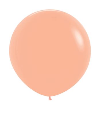 Fashion Colour Peach Blush 36" Latex Balloons 91.5cm 2 Pack