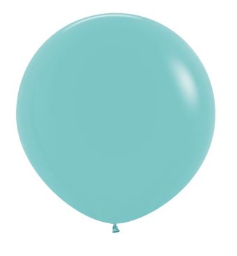 Fashion Colour Aquamarine 36" Latex Balloons 91.5cm 2 Pack Pc