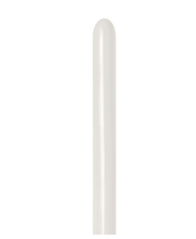 Modelling 260 Pastel Dusk Cream Latex Balloons - 100 Pack