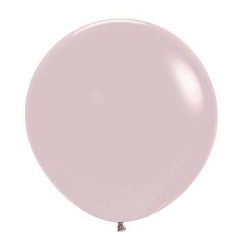 Pastel Dusk Rose 24" Latex Balloons 60cm 3 Pack