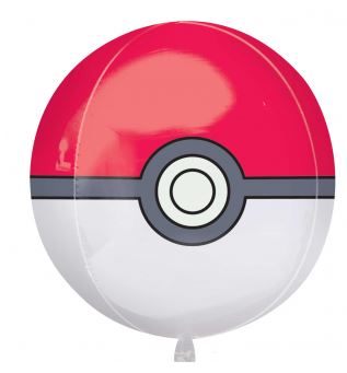 Orbz Pokeball Balloon 15" x 16"