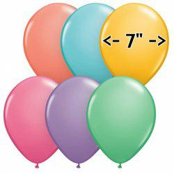 7" Plain Latex Balloons