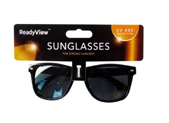 Mens Black Frame Sunglasses (960101)