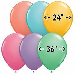 24" & 36" Plain Latex Balloons