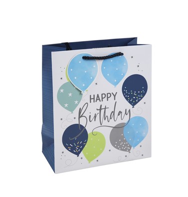 Birthday Balloon Medium Gift Bag