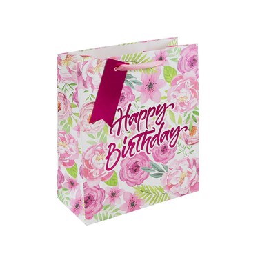 Happy Birthday Medium Gift Bag